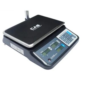 Cântar comercial CAS PR2N-30CU, 15/30 kg cu display client, 5/10g, verificat metrologic, USB, RS232