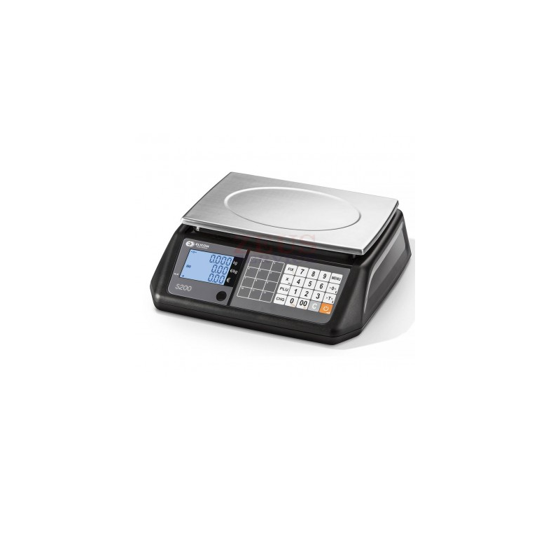 Cântar comercial ELICOM model S300 fără braț 6/15 KG - Image 2