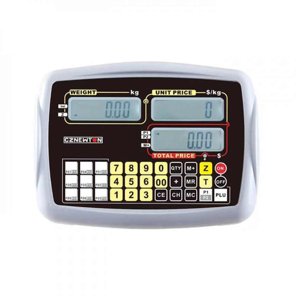 Cântar platformă CZNEWTON CPB9, 60/150Kg, 300x400 cu calculare preț, verificat metrologic